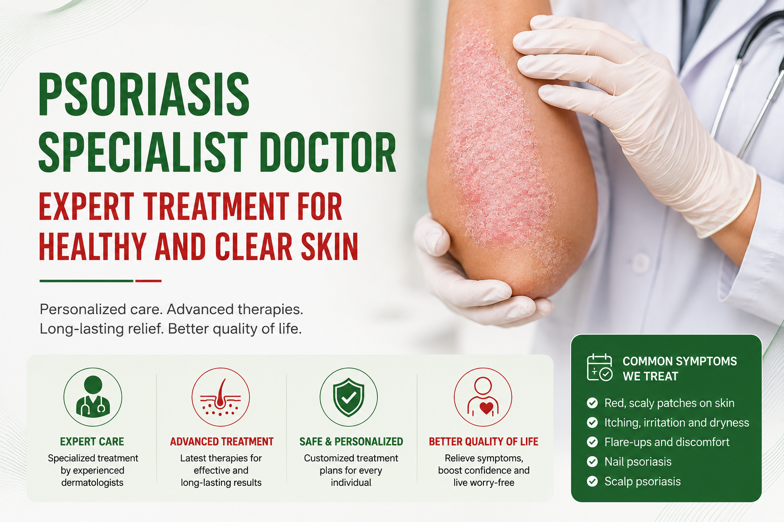 Psoriasis Specialist Doctor in Ahmedabad: Expert Treatment for Healthy and Clear Skin